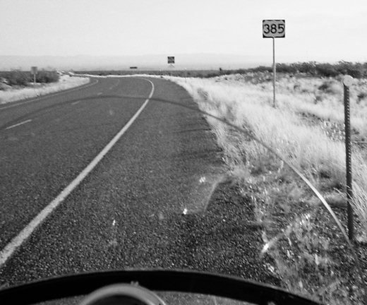 US-385 Near Big Bend NP